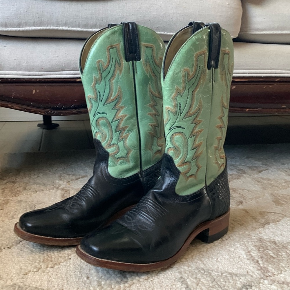 Vintage Boulet Leather Boots